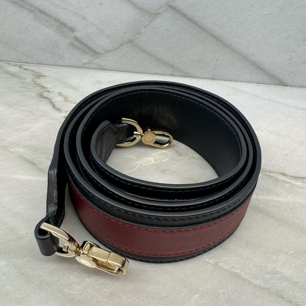 Bvlgari Burgundy/Black Leather Serpenti Viper Crossbody Shoulder Handbag - Picture 12 of 17